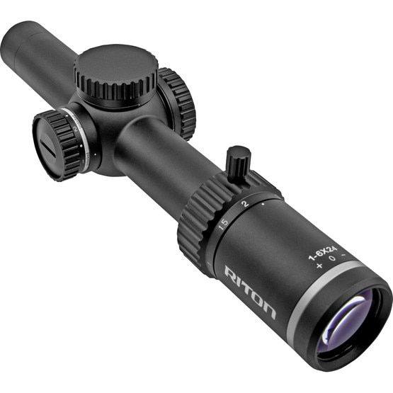 Riton X5 Primal 3-18x44 SFP Riflescope with PHR Reticle has a 30mm tube